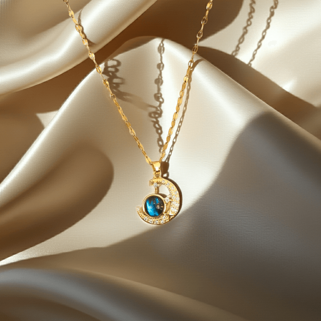 Moonlit Soul Necklace – Mum, My Eternal Light
