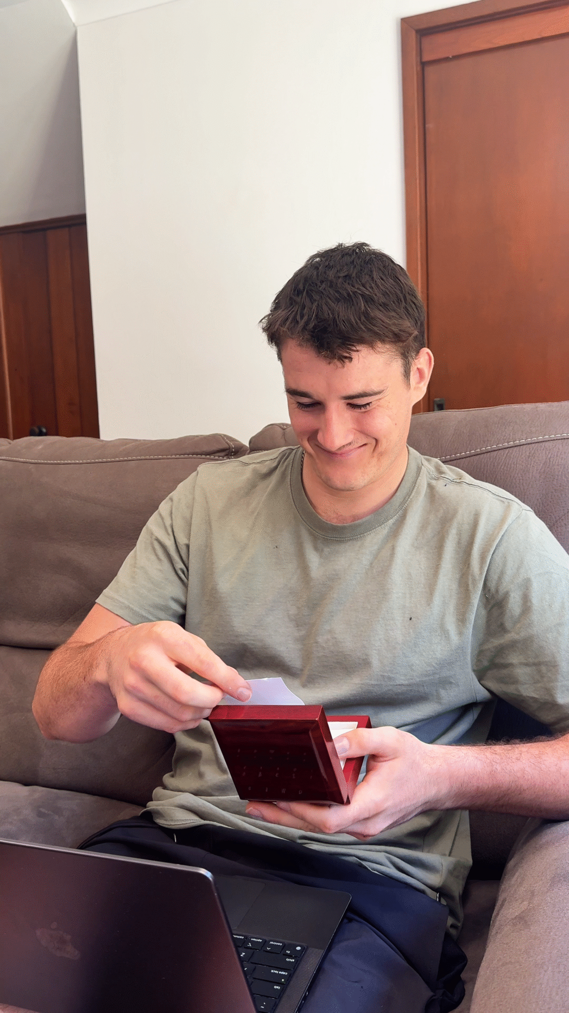 To My Man – Forever & Always Infinity Bracelet with Engraving