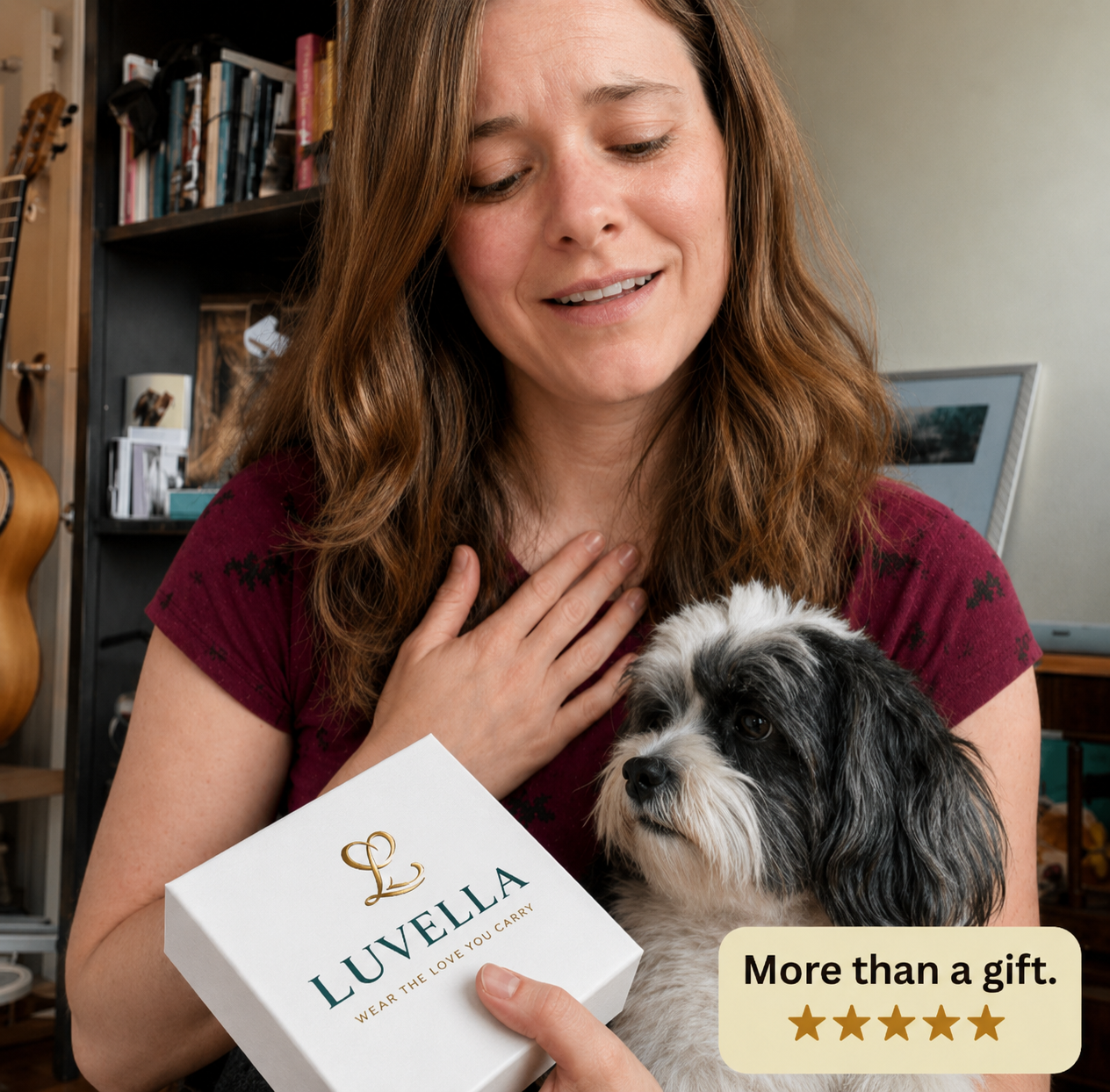 To My Daughter - My Little Star Book Locket Necklace