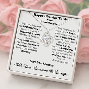 Happy Birthday Dear Granddaughter - Love without end