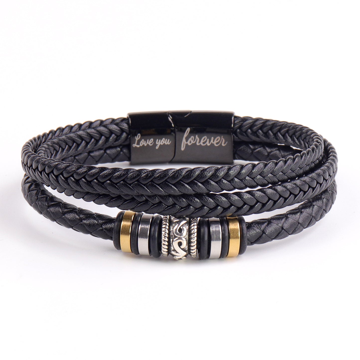 To My Dear Fiance Legacy Loop Bracelet - Our Story Continues