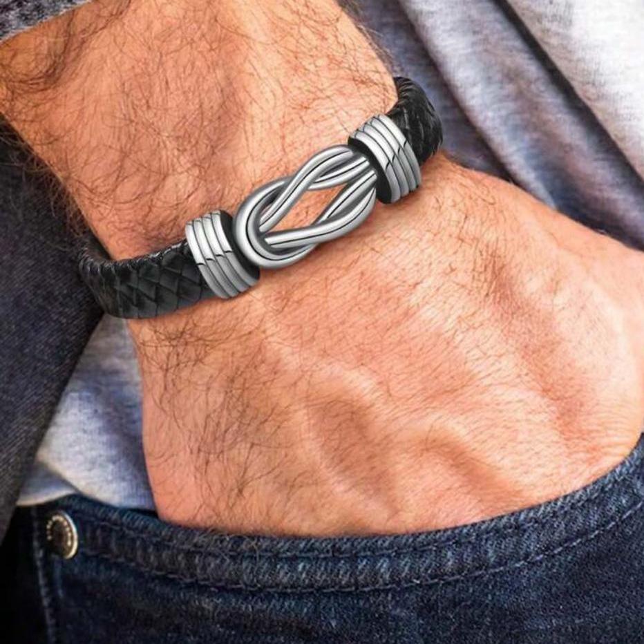 Dear Grandson Bound by Strength Bracelet - Strong From the Start