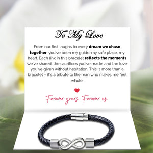 To My Dear Boyfriend Infinite Valor Bracelet - Brave with You