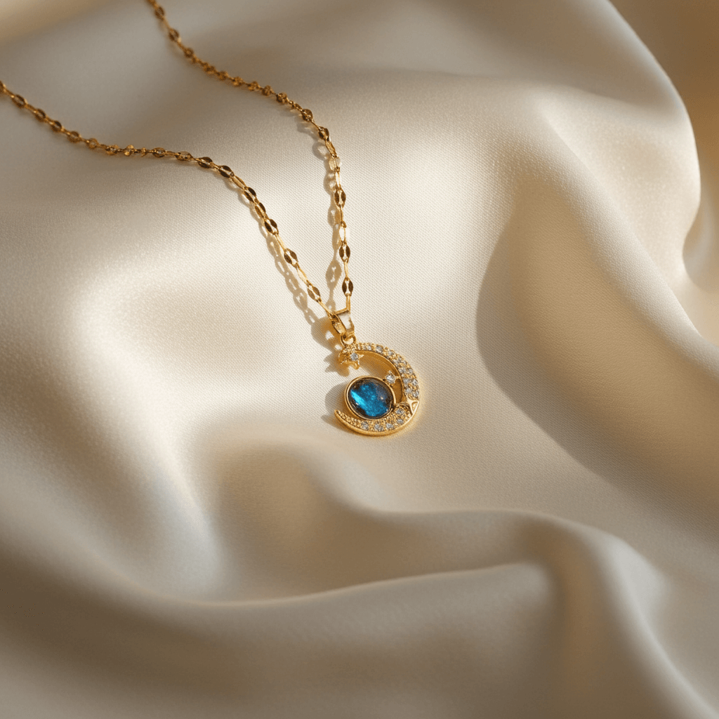 Moonlit Soul Necklace – Mum, My Eternal Light