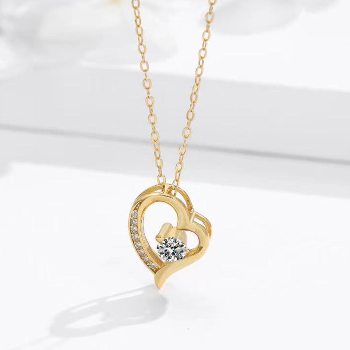 To My Daughter Heart Necklace - A Father’s Promise