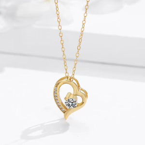 Love Heart Necklace For Soulmate - The Day I Met You