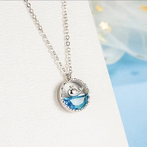 To  Granddaughter Soul Serenity Necklace - Calm, Brave, Loved