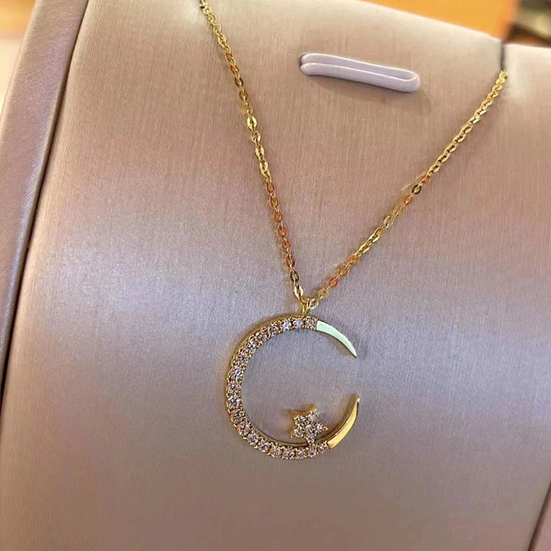 To My Granddaughter My Guiding Star Necklace - You Light My World
