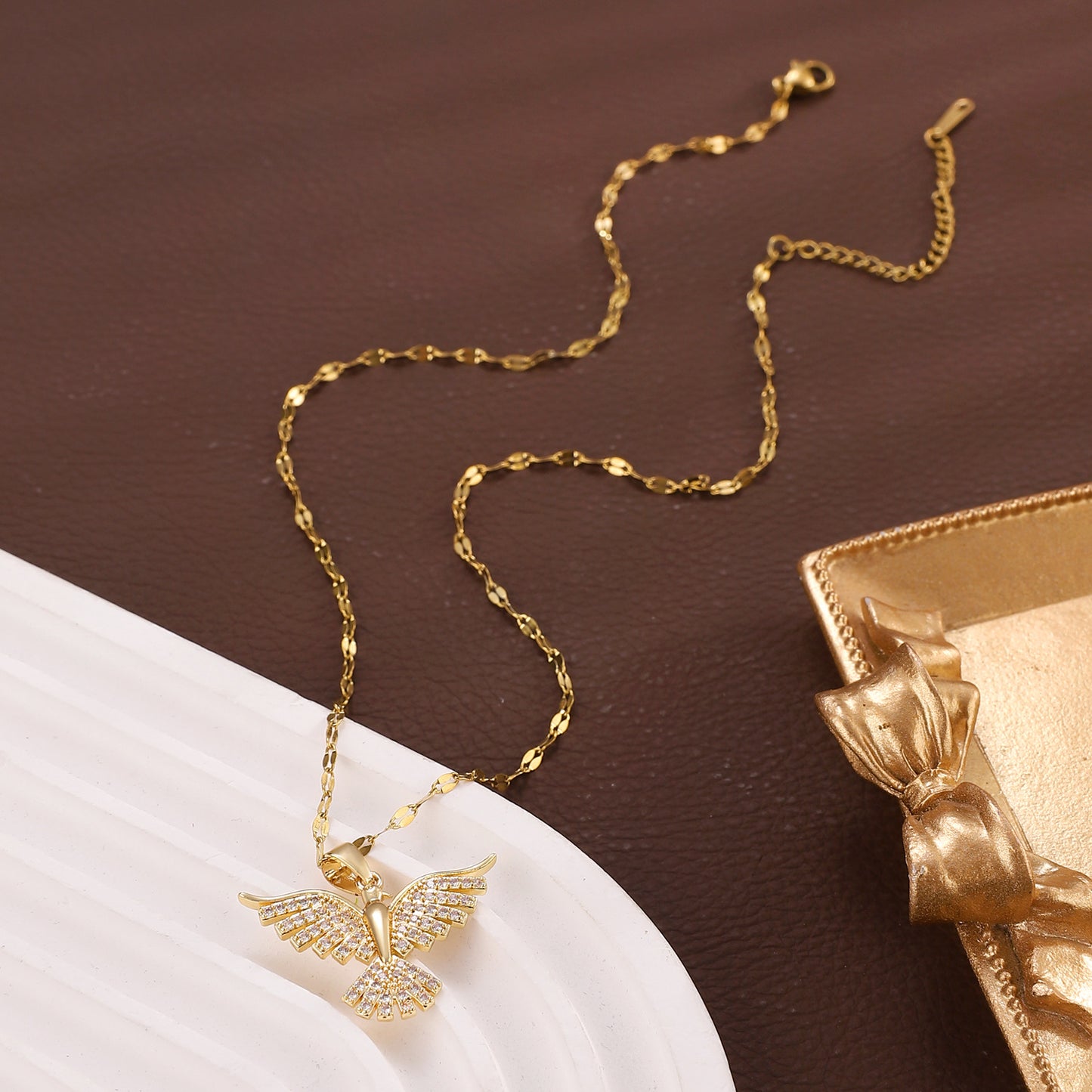 Wings of Strength Necklace – Mum, My Protector