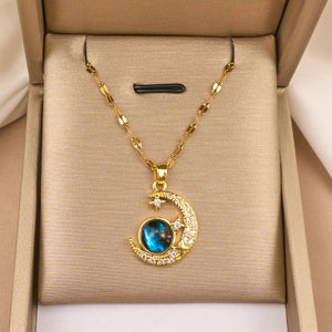 Dear Daughter - Moonlit Soul Necklace - Glow of Your Love