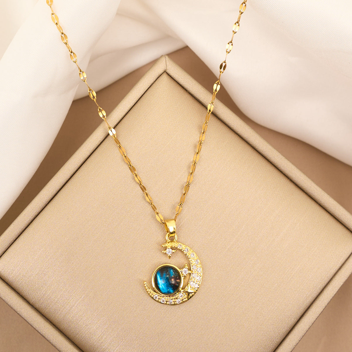 Dear Daughter - Moonlit Soul Necklace - Glow of Your Love