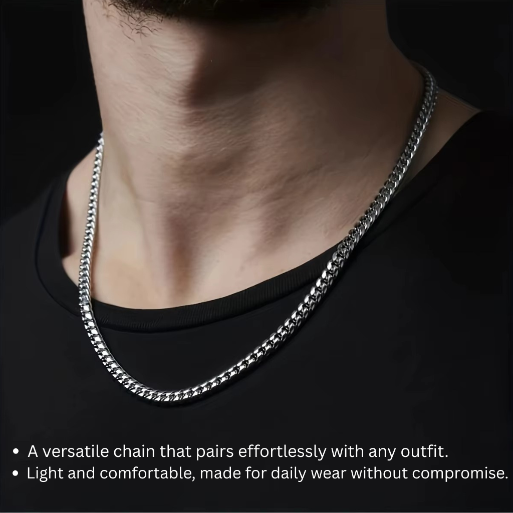 To My Son - Always With You - Strength and  Protection Cuban Chain Necklace