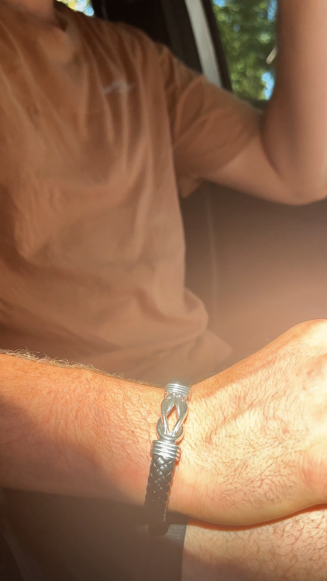 Happy Valentines Day Dear Boyfriend Bound by Strength Bracelet - Be Mine, Always