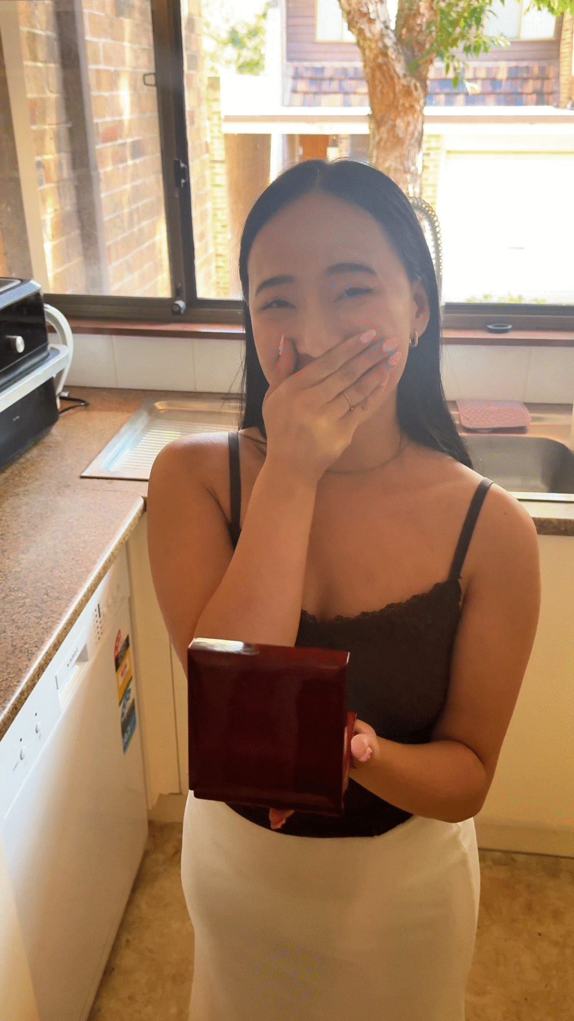 Love Letter Necklace and  Message Card Gift Set