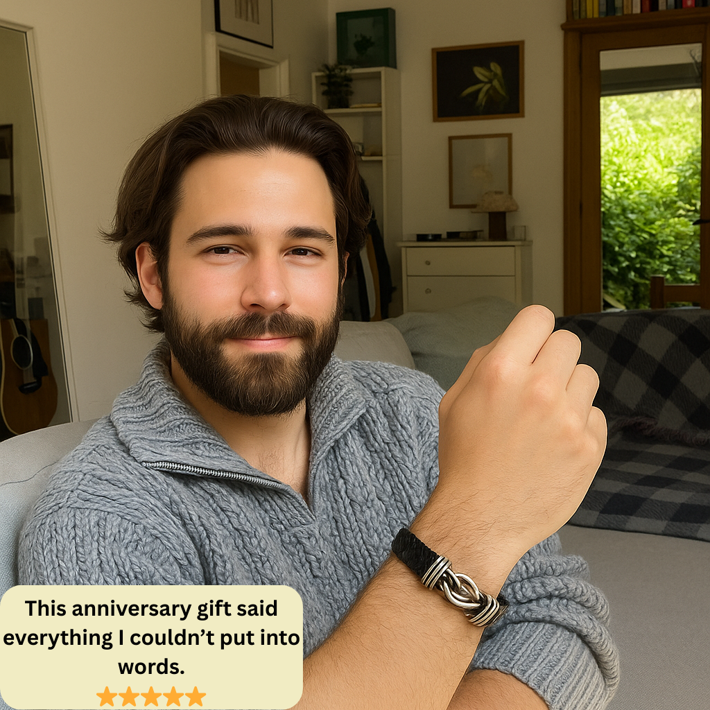 Dear Husband - Happy Valentine’s Day Bound by Strength Bracelet - Stronger Together