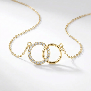 To My Daughter – Eternal Bond Necklace From Mum