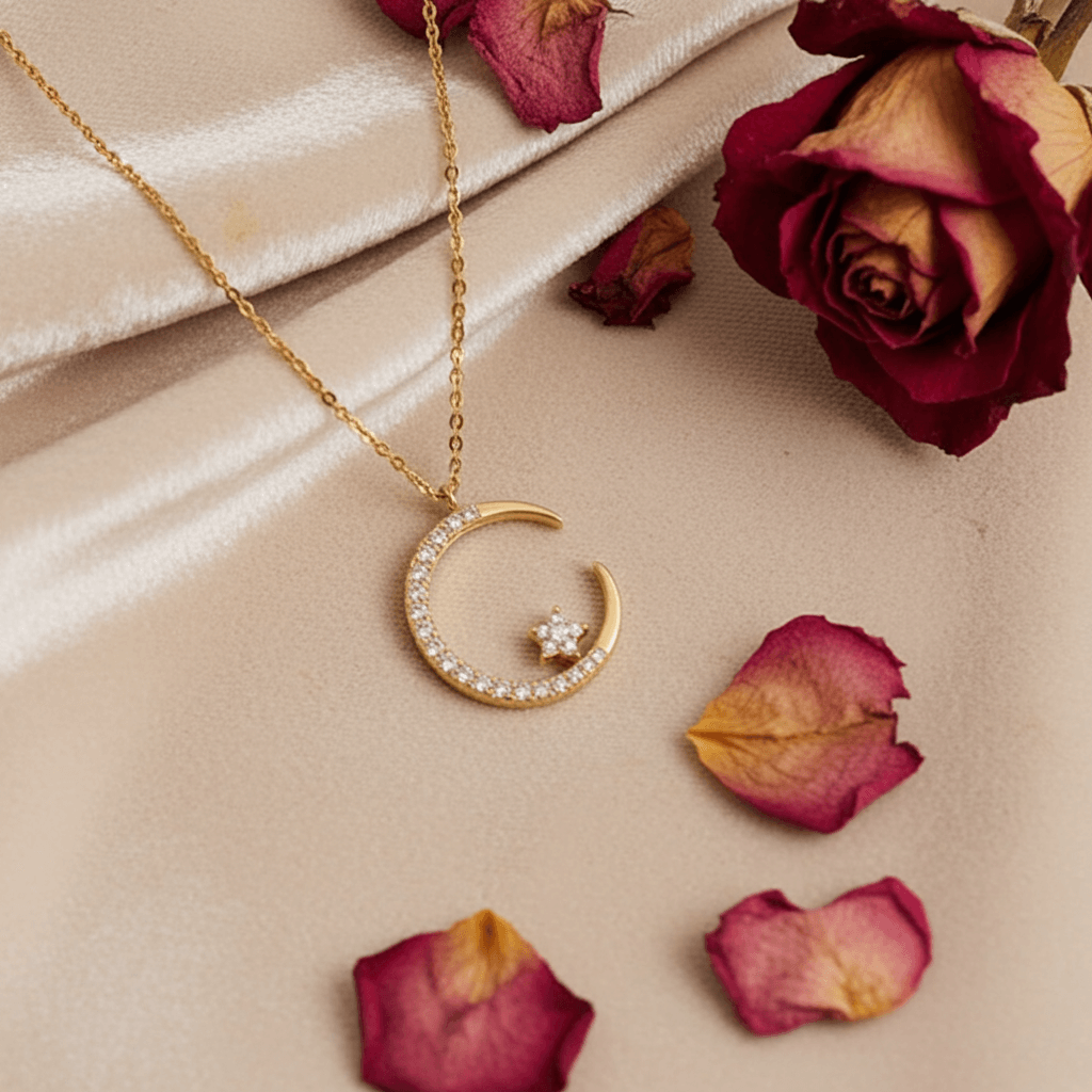 Dear Mother - The Light That Guides My Heart - Guiding star Necklace