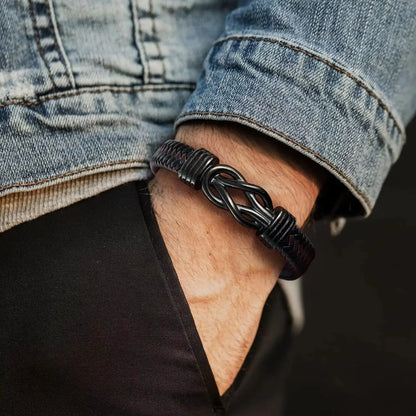 To My Son - Go Be Great Personalised Graduation Bracelet