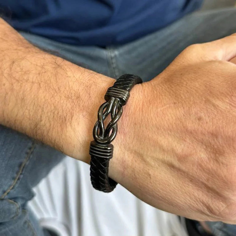 To My Son - Go Be Great Personalised Graduation Bracelet
