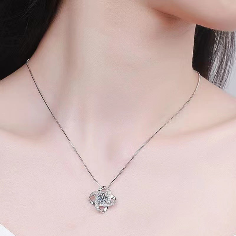 To My Dear Aunt Eternal Knot Necklace - With Love and Gratitude