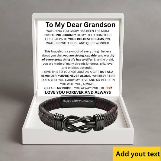 To My Grandson - A Promise of Strength & Love