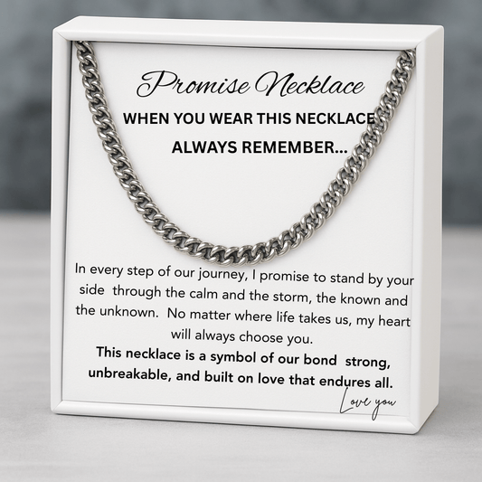 Promise Necklace – Forever Side by Side