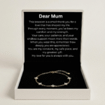 whisper bracelet mum white box