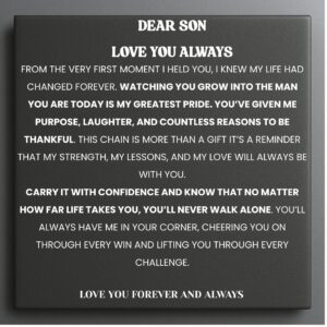 -Our-Son-Steel-Pulse-Necklace-always-With-You-card
